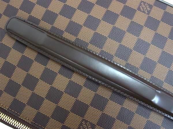 1円 ■美品■ LOUIS VUITTON ルイヴィトン N23295 ダミエ ぺガス65 2輪 キャリーケース スーツケース キャリーバッグ ブラウン系 AY3289_画像5