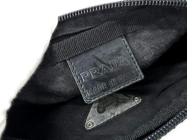 1 иен # прекрасный товар # PRADA Prada te Hsu to нейлон сумка мульти- кейс бардачок женский оттенок черного BG8765