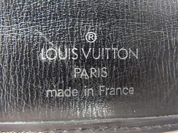 1円 ■美品■ LOUIS VUITTON ルイヴィトン M63732 エピ ポルトシェキエカルト クレディ 二つ折り 長財布 ウォレット ブラック系 AY3217_画像5