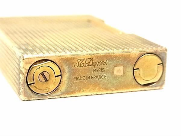 1 jpy S.T.Dupontes*te-* Dupont gyatsu Be high class gas lighter roller gas lighter smoking goods smoking . men's gold group AZ2109