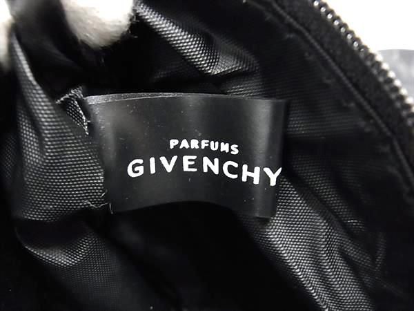 1円 ■美品■ GIVENCHY ジバンシィ ナイロン×レザー ポーチ付き トートバッグ ショルダー 肩掛け レディース ブラック系 AY3094_画像6