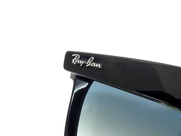 1円 ■新品同様■ Ray-Ban レイバン RB2140-F 901/F サングラス メガネ 眼鏡 メンズ レディース ブラック系 FA4085_画像4