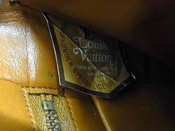 1円 LOUIS VUITTON ルイヴィトン モノグラム ヴィンテージ USA アメリカ製 クラッチ セカンドバッグ メンズ レディース ブラウン系 BI2234_画像5