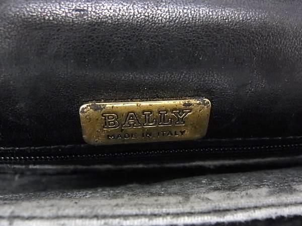 1 иен # прекрасный товар # BALLY Bally Vintage кожа Cross корпус сумка на плечо наклонный .. портфель женский оттенок черного AY2802