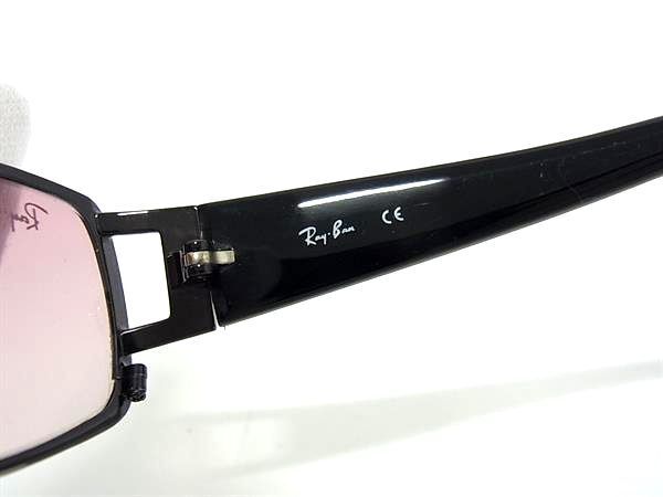 1円 ■美品■ Ray-Ban レイバン RB3329 034/58 サングラス メガネ 眼鏡 メンズ レディース ブラック系 FA6739_画像4