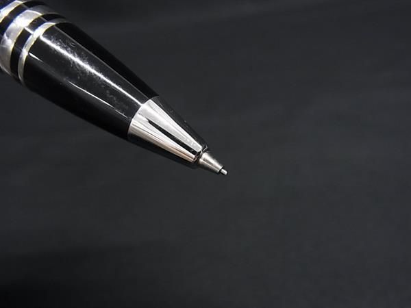 1円 ■美品■ MONT BLANC モンブラン シャープペンシル ツイスト式 筆記用具 文房具 ステーショナリー メンズ ブラック系 FA6558_画像3