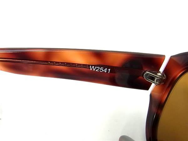 1 иен # прекрасный товар # Ray-Ban RayBan W2541 солнцезащитные очки очки очки женский оттенок коричневого BG8790