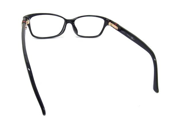 1円 ■美品■ GUCCI グッチ GG3670/F シェリーライン インターロッキングG フレームのみ メガネ 眼鏡 ブラック系 AY3144_画像2