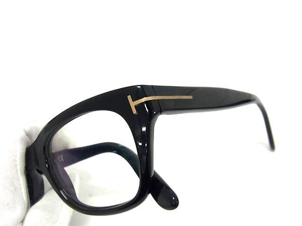 1円 ■美品■ TOM FORD トムフォード TF5178 度入り メガネ 眼鏡 めがね メンズ レディース ブラック系 AZ3629_画像3