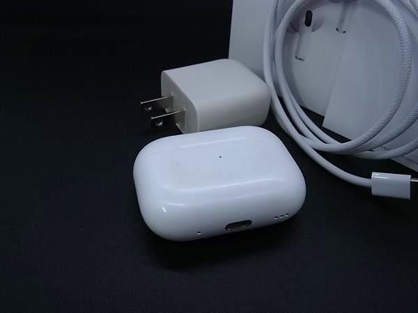 1 иен # прекрасный товар # Apple Apple AirPods Pro no. 2 поколение Lightning зарядка с футляром беспроводной слуховай аппарат оттенок белого AZ2641