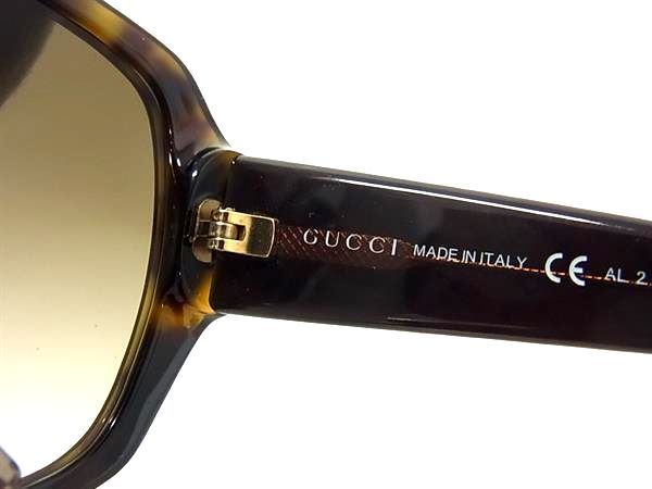 1円 ■極美品■ GUCCI グッチ GG 3178/K/S インターロッキングG べっ甲調 サングラス メガネ 眼鏡 レディース ブラウン系 AZ3607_画像5