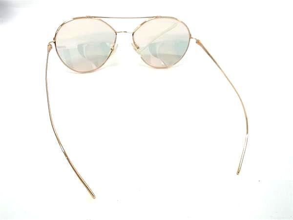 1円 ■美品■ PRADA プラダ SPR56U SV-441 55□15 140 ミラーレンズ サングラス メガネ 眼鏡 レディース ブロンズ系 AW9997_画像2