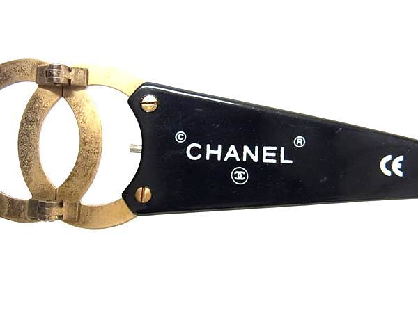 1円 CHANEL シャネル 02461 94305 ココマーク サングラス メガネ 眼鏡 レディース ブラック系 AZ3633_画像5