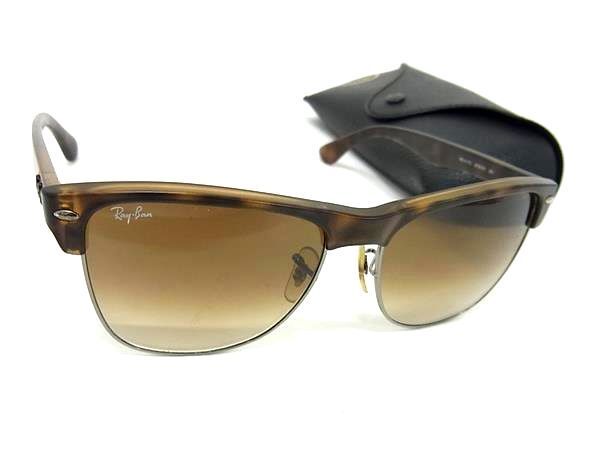 1円 ■美品■ Ray-Ban レイバン RB4175 878/51 2N べっ甲調 サングラス メガネ 眼鏡 レディース メンズ ブラウン系 AY3224_画像1