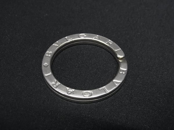 1円 ■美品■ BVLGARI ブルガリブルガリ SV925 キーリング ネックレストップ ペンダントトップ アクセサリー シルバー系 FA6883_画像1