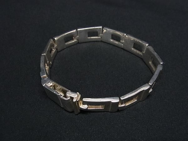 1円 GUCCI グッチ SV925 ブレスレット アクセサリー レディース メンズ シルバー系 AZ2150_画像2