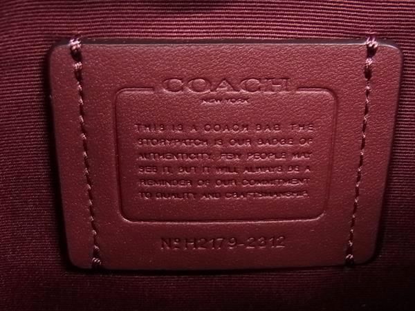 1円 ■新品■未使用■ COACH コーチ 2312 シグネチャー PVC×レザー 2WAY ワンショルダーバッグ ハンドバッグ ブラウン系 AY3374_画像6