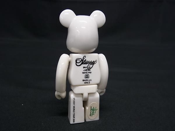 1 jpy # beautiful goods # BEARBRICK Bearbrick STUSSY Stussy collaboration .. Bear doll figure interior ivory series AS9603