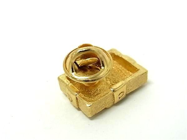 1 иен # превосходный товар # ChristianDior Christian Dior CD Logo булавка брошь значок аксессуары женский оттенок золота FA4360