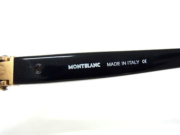 1円 ■極美品■ MONT BLANC モンブラン MB36S G17 120 サングラス メガネ 眼鏡 レディース メンズ ゴールド系 BF7650_画像5