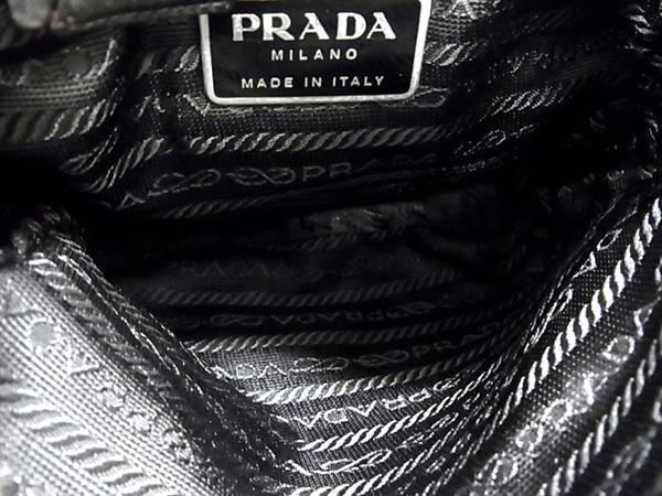 1円 PRADA プラダ プラダスポーツ テスートナイロン クロスボディ ワンショルダーバッグ 斜め掛けかばん メンズ ブラック系 BK1154_画像5