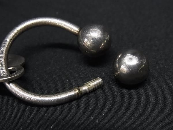 1 иен TIFFANY&Co Tiffany Retun to Tiffany Heart бирка SV925 кольцо для ключей брелок для ключа очарование оттенок серебра BK1438