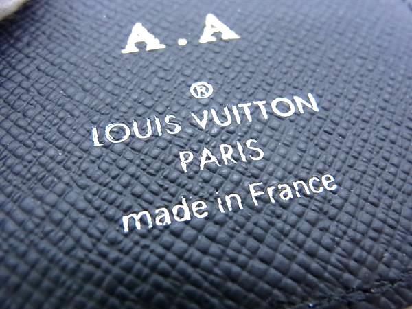 ■新品同様■ LOUIS VUITTON ルイヴィトン M60642 エピ オーガナイザー ドゥ ポッシュ カードケース カード入れ ブラック系 AW8678_画像4