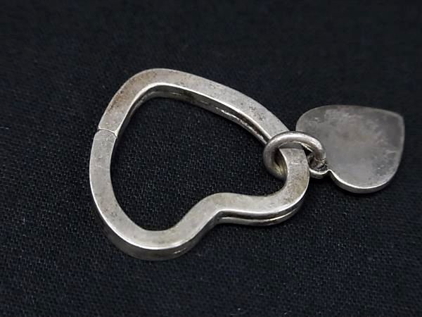 TIFFANY&Co Tiffany SV925 в форме сердечка кольцо для ключей брелок для ключа аксессуары женский оттенок серебра DD7519
