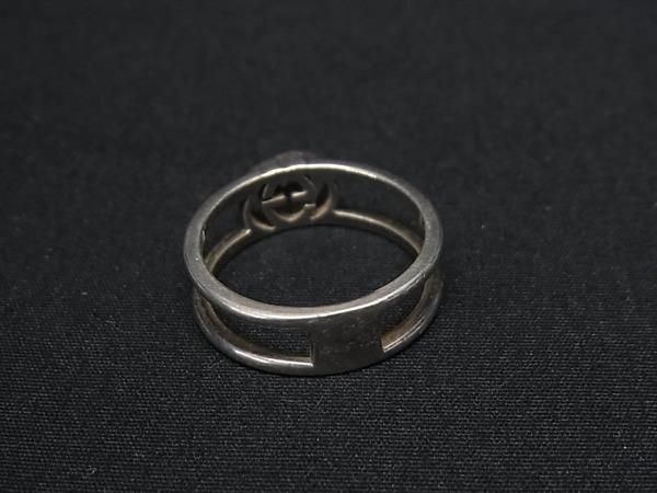 1 иен GUCCI Gucci Inter locking G SV925 кольцо кольцо аксессуары указанный размер 9 ( примерно 8 номер ) женский оттенок серебра AY3807