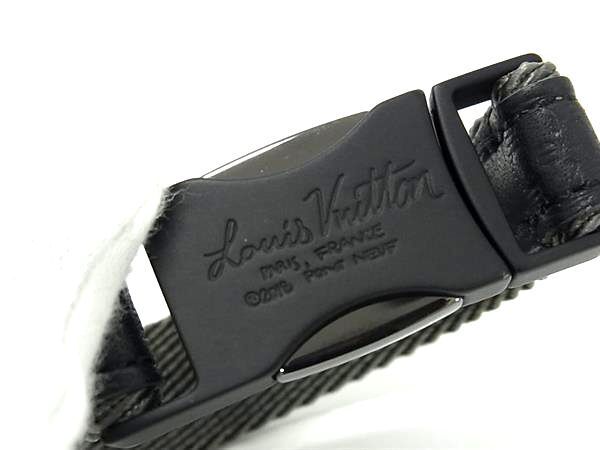 1 иен # новый товар # не использовался # LOUIS VUITTON Louis Vuitton M6499 монограмма Shadow браслет браслет аксессуары оттенок черного AY4722
