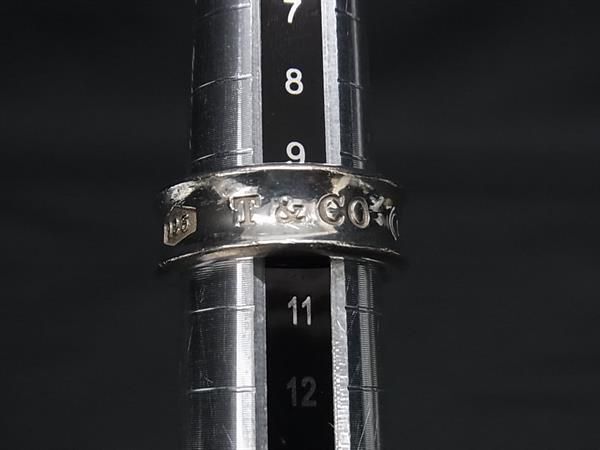 1円 ■美品■ TIFFANY＆Co ティファニー 1837 ナロー SV925 リング 指輪 アクセサリー 約10号 レディース シルバー系 AZ4407_画像3