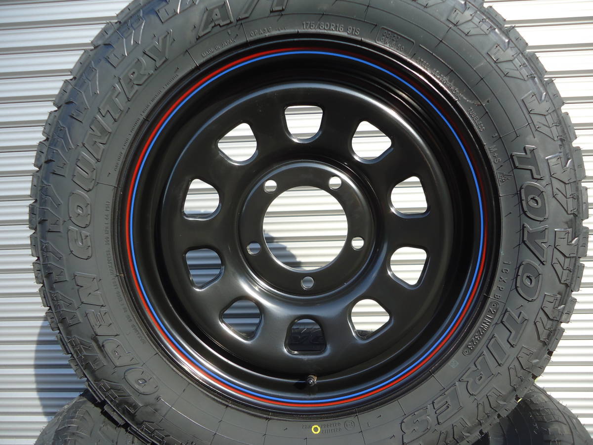 新品セット☆ＴＯＹＯ☆オープンカントリーＡ／ＴⅢ☆１７５／８０Ｒ１６☆ジムニー☆ＪＡ１１・ＪＡ１２・ＪＢ２３・ＪＢ６４等に☆_画像2