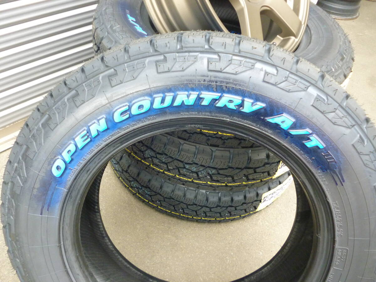 新品☆TOYOオープンカントリーA/TⅢ☆175/80R16☆2024年製☆ホワイトレター☆ゴツゴツタイヤ☆ジムニーJA11・JA12・JB23・JB64_画像5