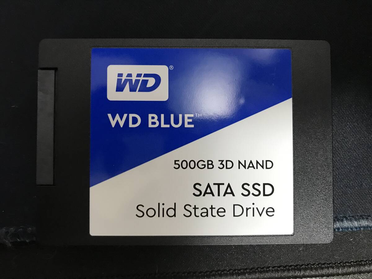 Western Digital WDS500G2B0A 2.5inch SSD 500GB 動作確認済 正常判定 使用時間3221時間の画像1