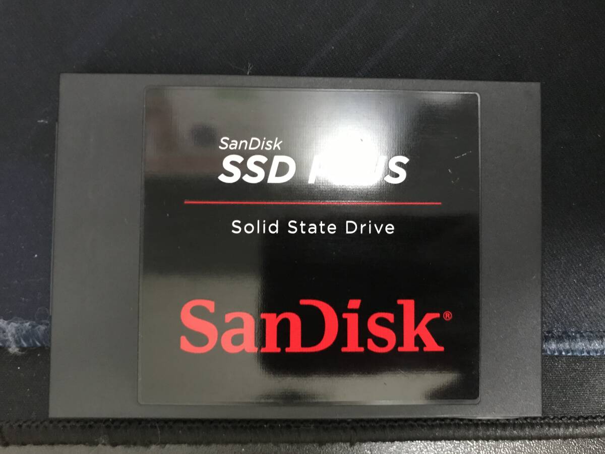 SanDisk SDSSDA240G 240GB 2.5inch SSD 動作確認済 正常判定 使用時間4971時間_画像1