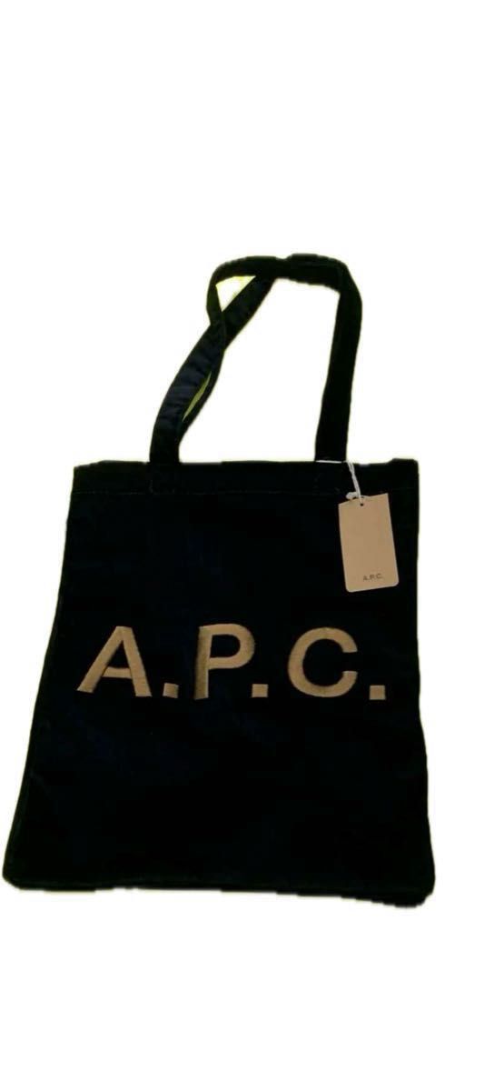 ②  A.P.C  トートバッグ　未使用　黒　アーペーセー