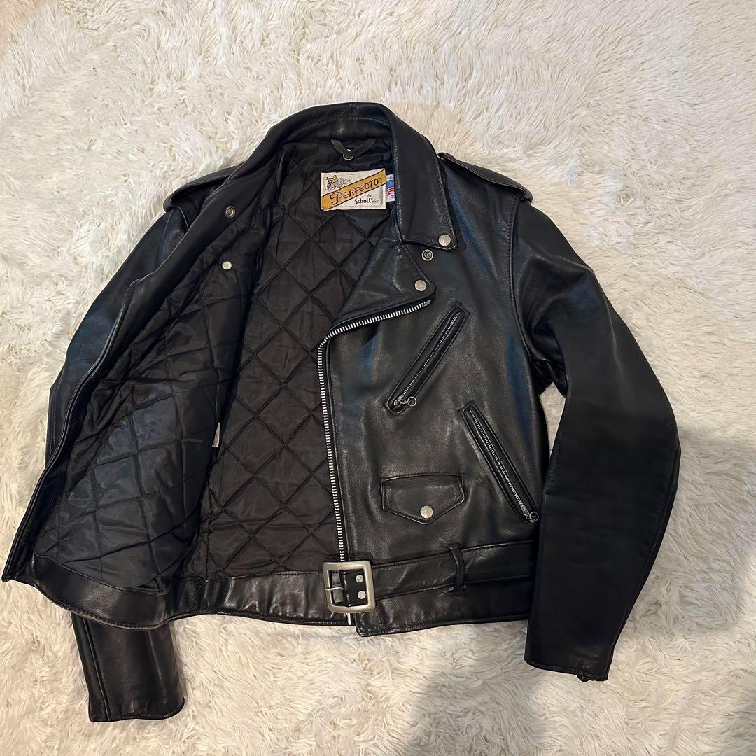 男の憧れ】希少サイズ Schott ショット ダブルライダース 男の憧れ】希少サイズ Schott ショット ダブルライダース