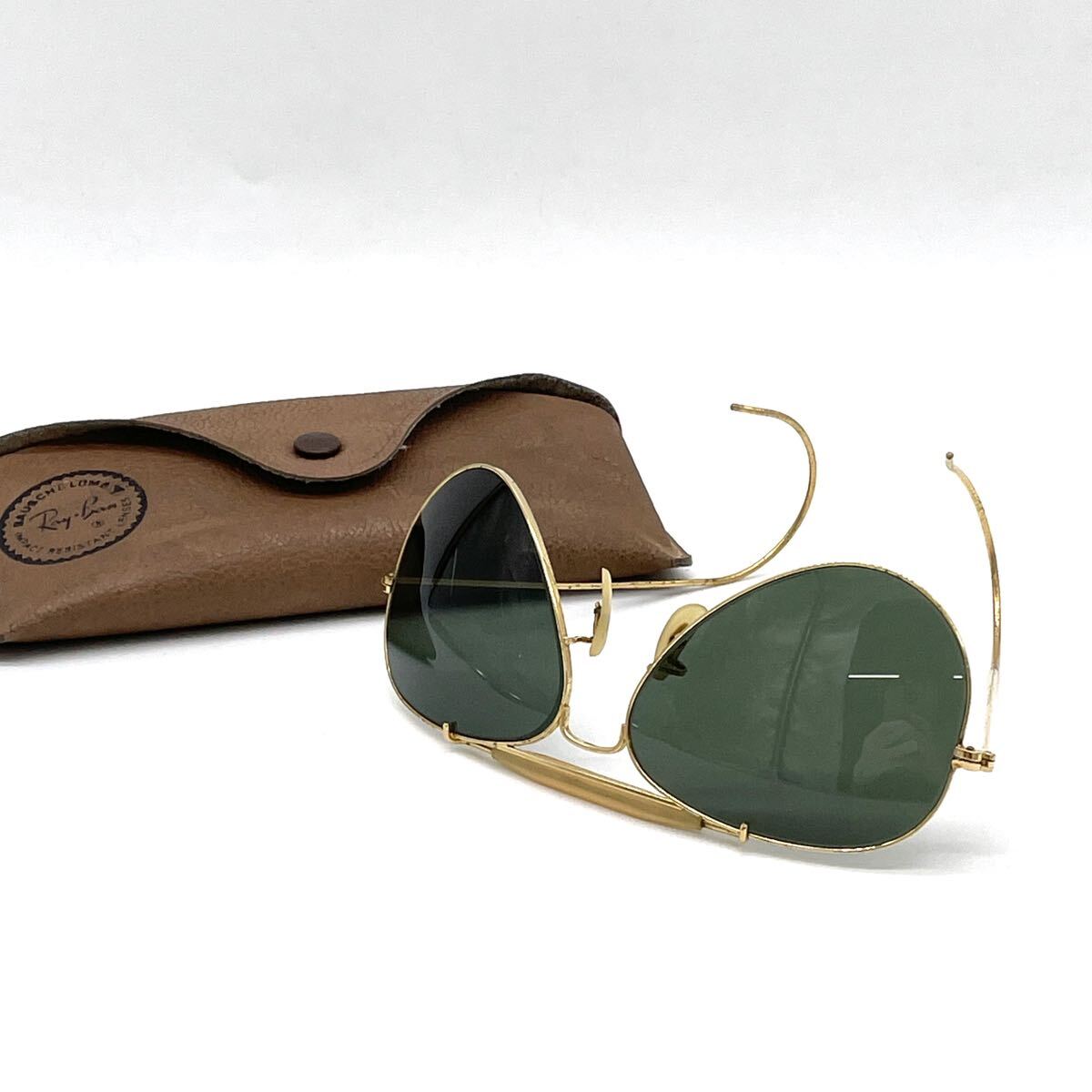 1円 Ray-Ban RayBan レイバン B&L BAUSCH&LOMB ボシュロム アビエーター USA製 ティアドロップ サングラス_画像1