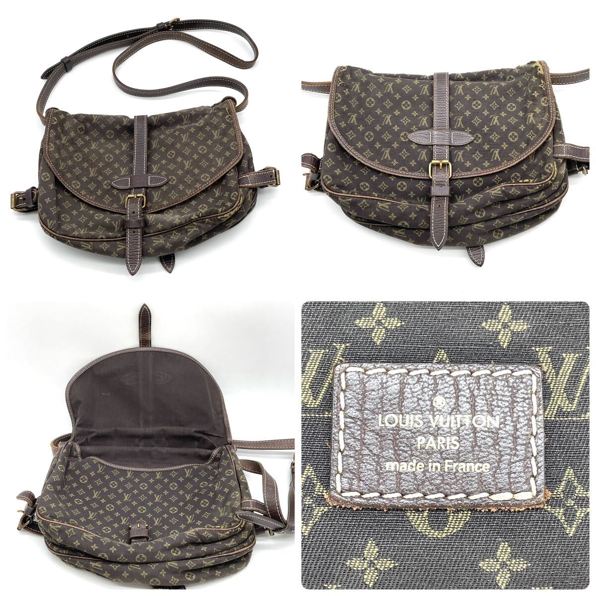 1円 まとめ売り LOUIS VUITTON ルイヴィトン モノグラム コンコルド ソミュール ダヌーブ マルリーバンドリエール バッグ 5点セット_画像4