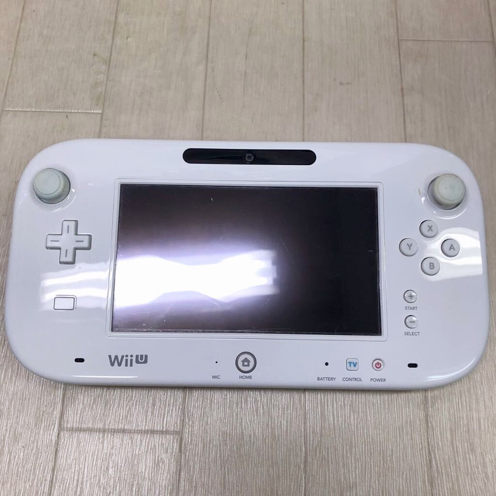 中古品 動作未確認 ジャンク ゲーム Wii U 本体 WUP-101 32GB ホワイト ファミリープレミアムセット ソフト付き 【4efc6598】_画像2