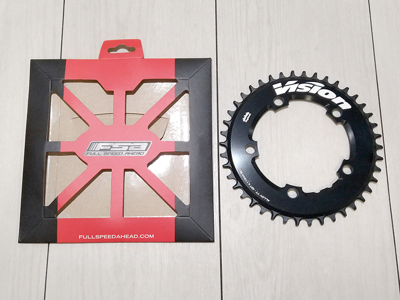 ☆新品即決☆FSA Vision Trimax 42T ナローワイド チェーンリング 11速 フロントシングル Megatooth ヴィジョン トライマックス