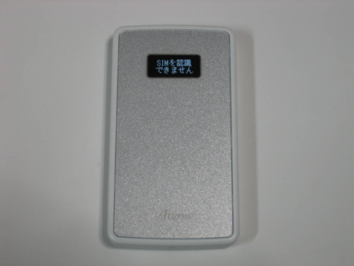 Aterm MP02LN SIMフリー LTEモバイルルーター NEC モバイルWi-Fiルーター バッテリー2個_画像1