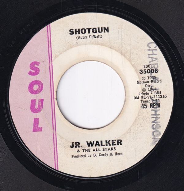 Jr. Walker & The All Stars - Shotgun / Hot Cha (B) SF-CN115_画像1