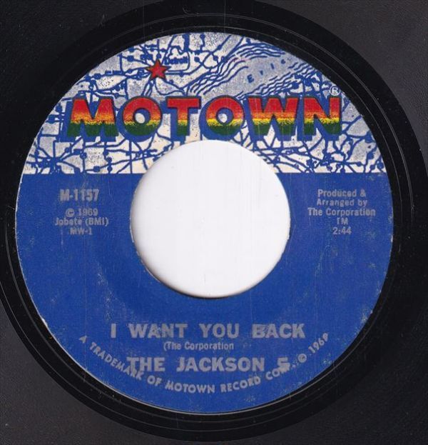 The Jackson 5 - I Want You Back / Who's Lovin You (A) SF-CN118の画像1
