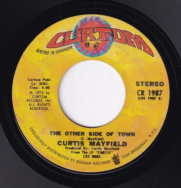 Curtis Mayfield - Future Shock / The Other Side Of Town (A) SF-CL480_画像1