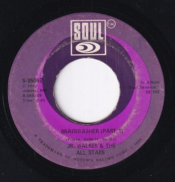 Jr. Walker & The All Stars - What Does It Take (To Win Your Love) / Brainwasher (Part 1) (B) SF-CM093_画像1