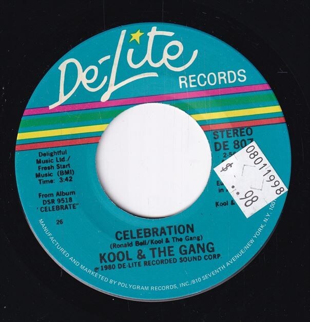 Kool & The Gang - Celebration / Morning Star (A) SF-CL429_画像1