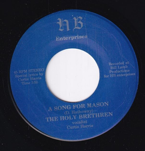 The Holy Brethren - God's Precious Love / A Song For Mason (A) SF-CM082_画像1
