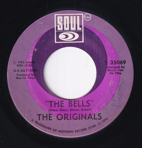 The Originals - The Bells / I'll Wait For You (A) SF-CM013_画像1