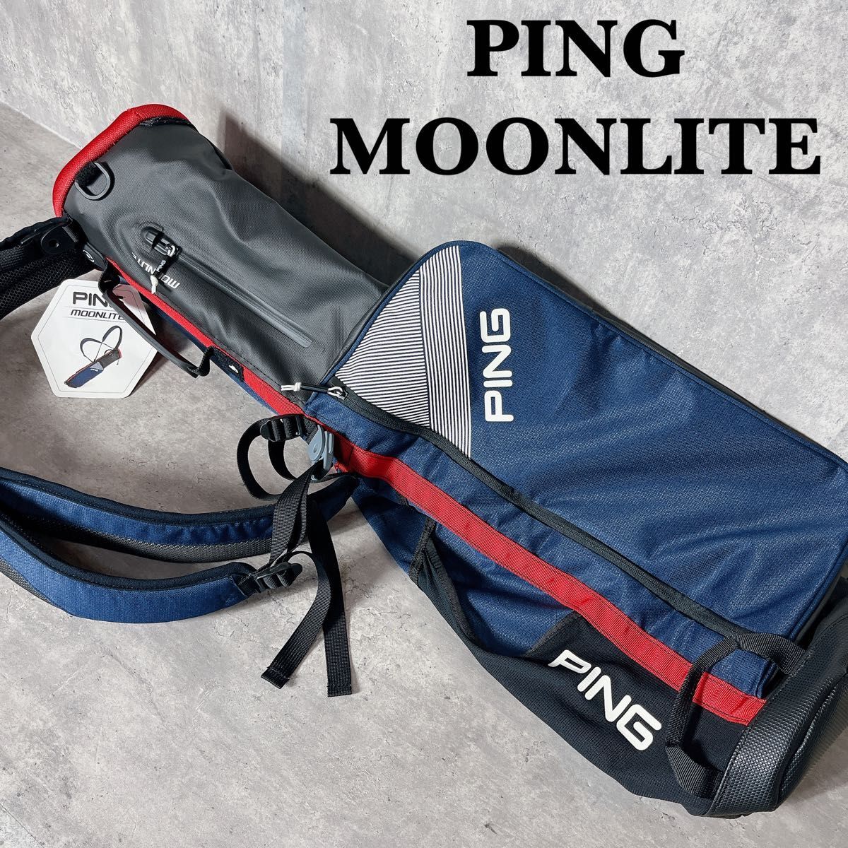 未使用 タグ付 ピン MOONLITE 希少 入手困難 ショルダー クラブケース